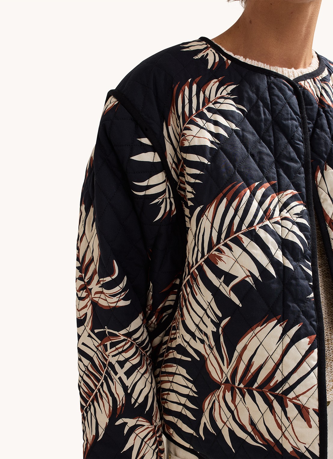 Phase Eight Kharis jack met print - detail 4 zwart