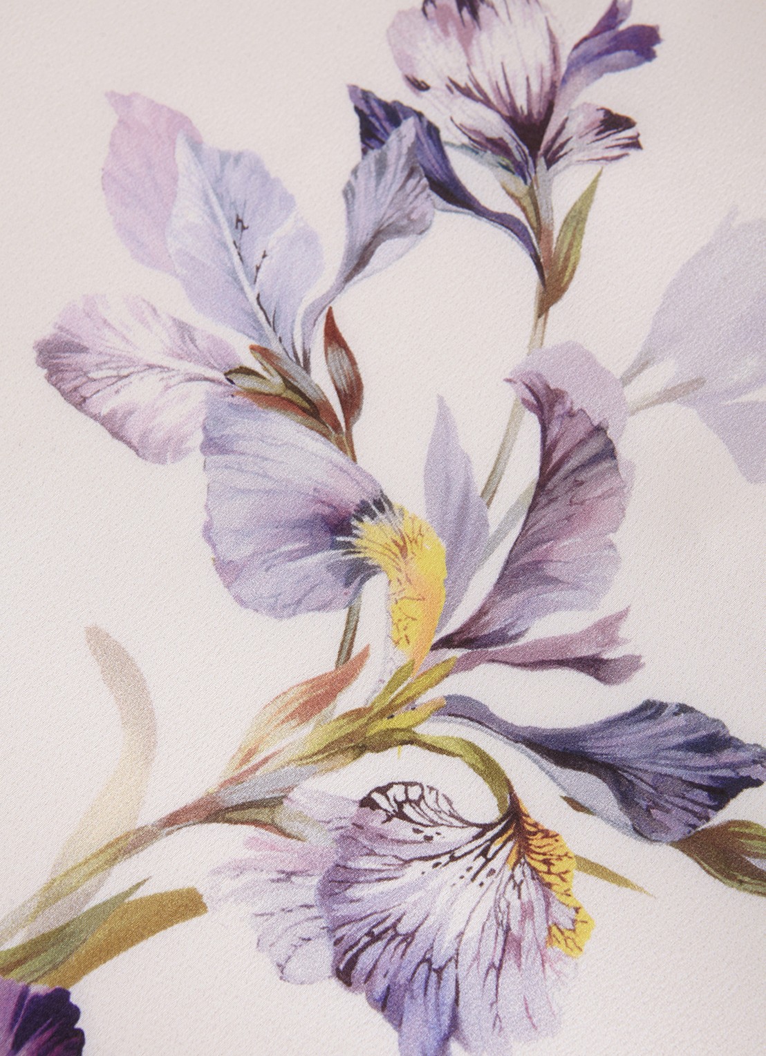 Phase Eight Leilah top met bloemenprint - detail 8 gebroken wit