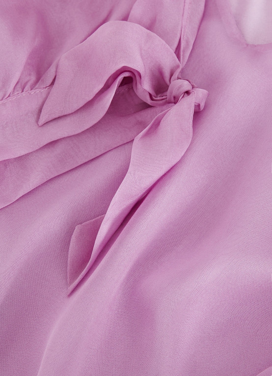 Phase Eight Madison tuniek van zijde - detail 7 roze