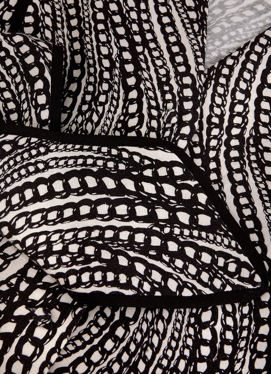Phase Eight Mariana top met V-hals en strikceintuur - detail 8 zwart
