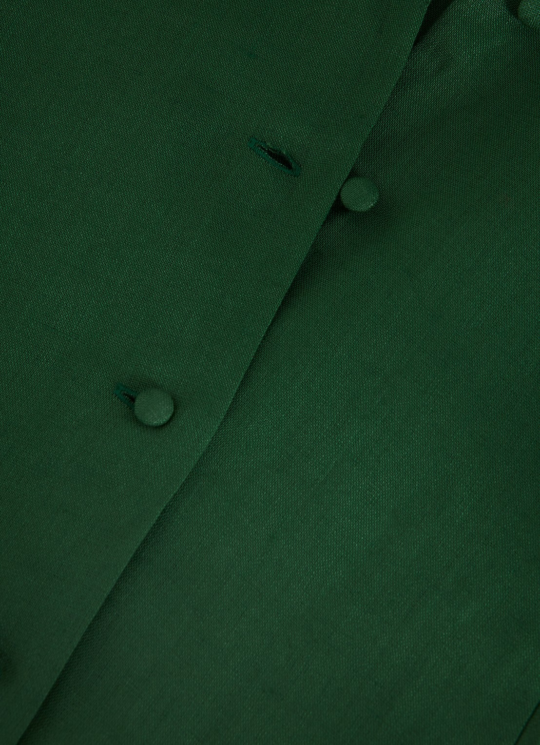 Phase Eight Mariana tuniek van linnen met strikceintuur - detail 4 groen