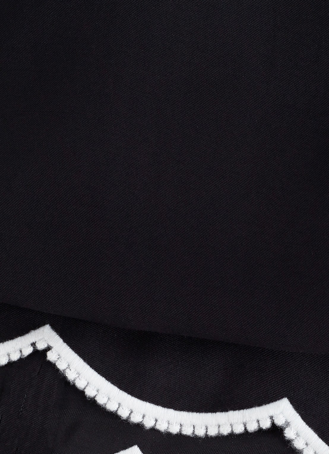 Phase Eight Marta mini jurk met ronde hals - detail 5 zwart