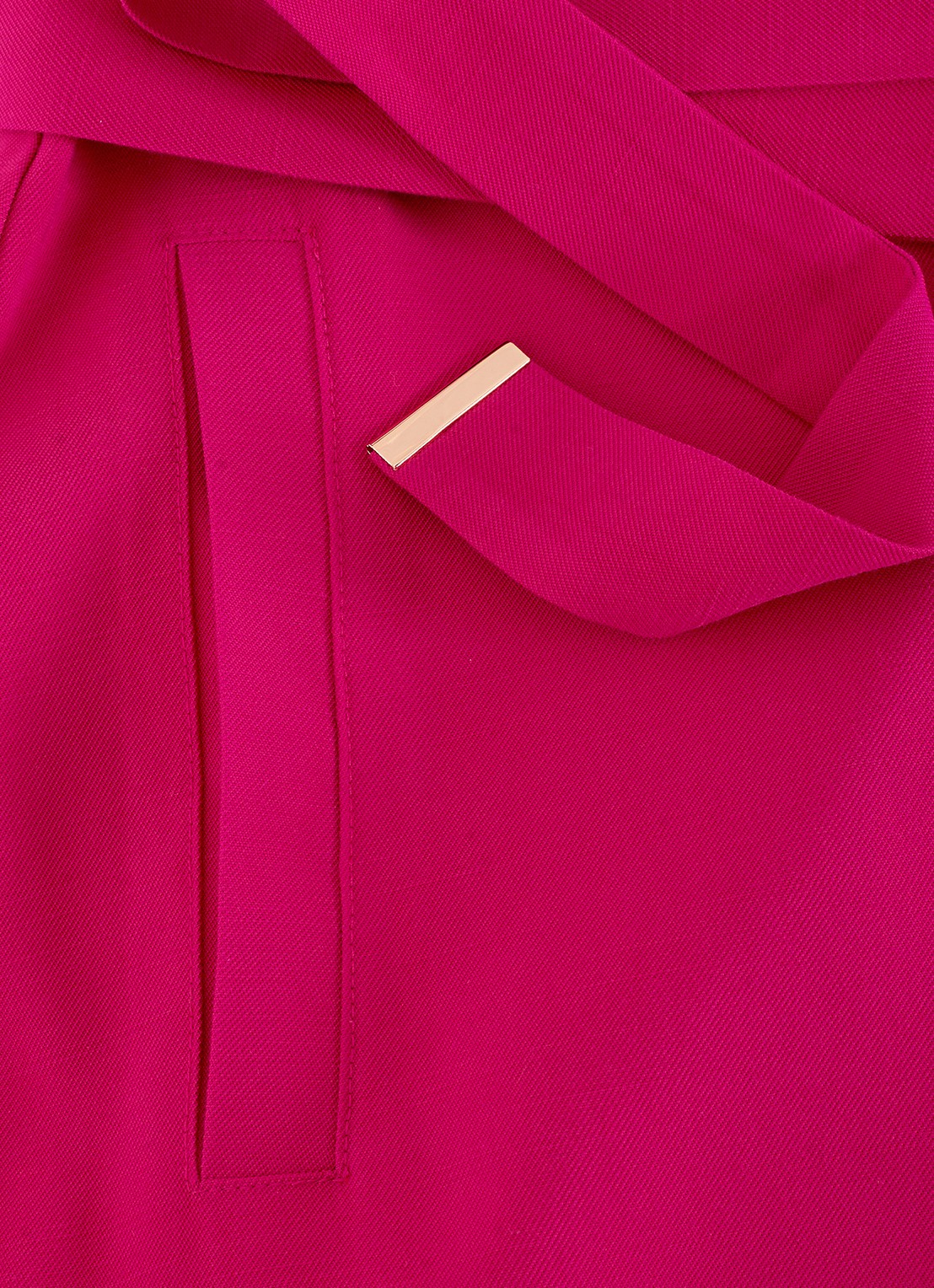 Phase Eight Marta wide fit jumpsuit met strikceintuur - detail 7 fuchsia