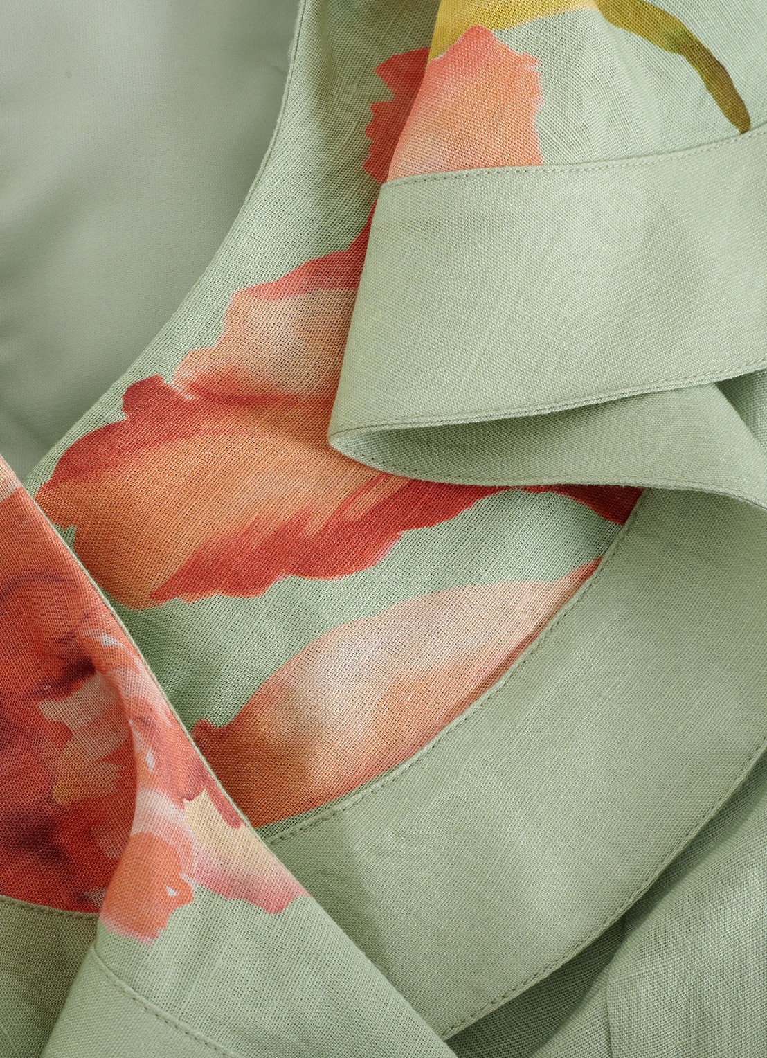 Phase Eight Matilda jurk met bloemenprint - detail 6 groen