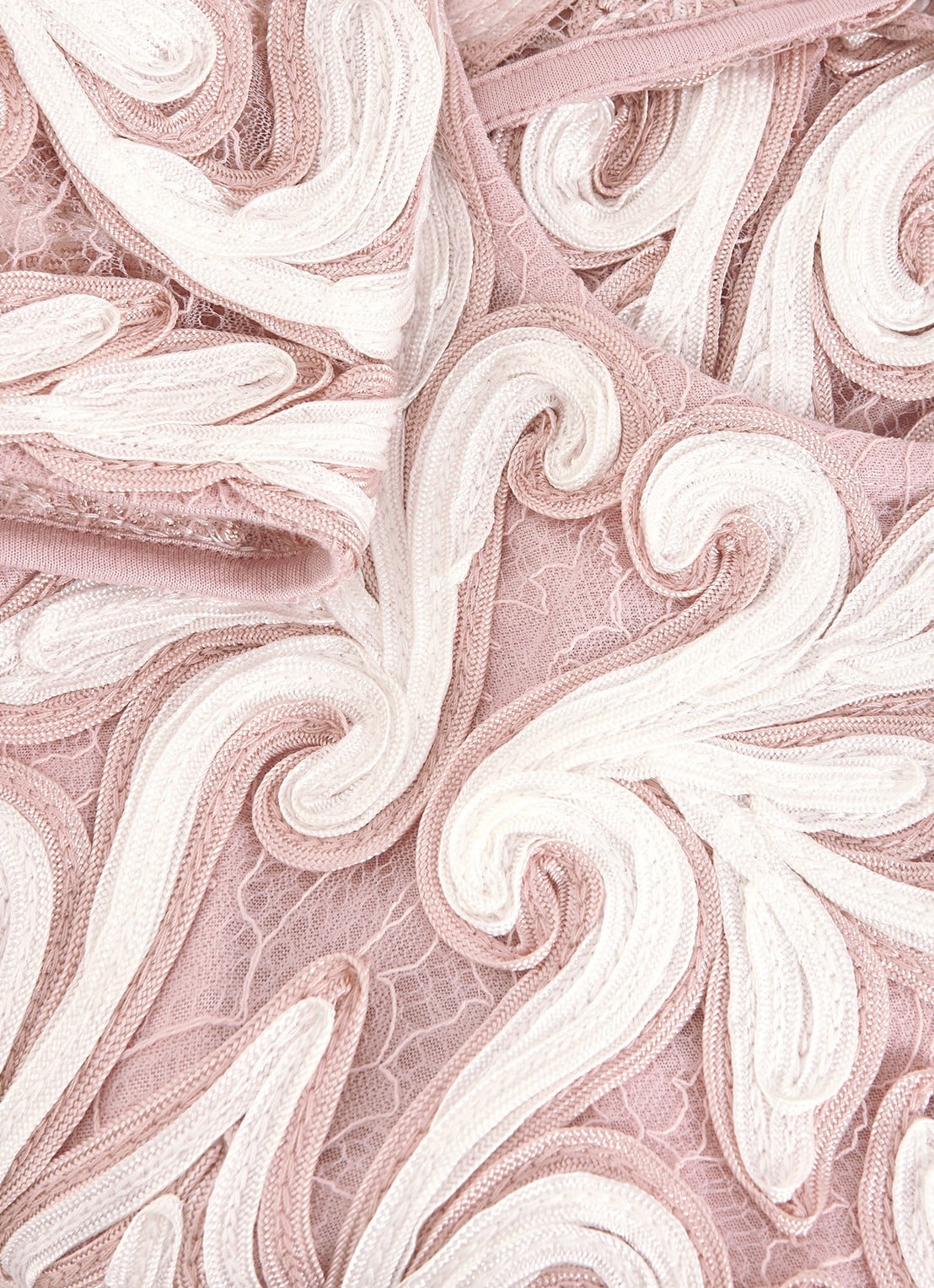Phase Eight Meredith maxi jurk van satijn met strikdetail - detail 8 ivoor