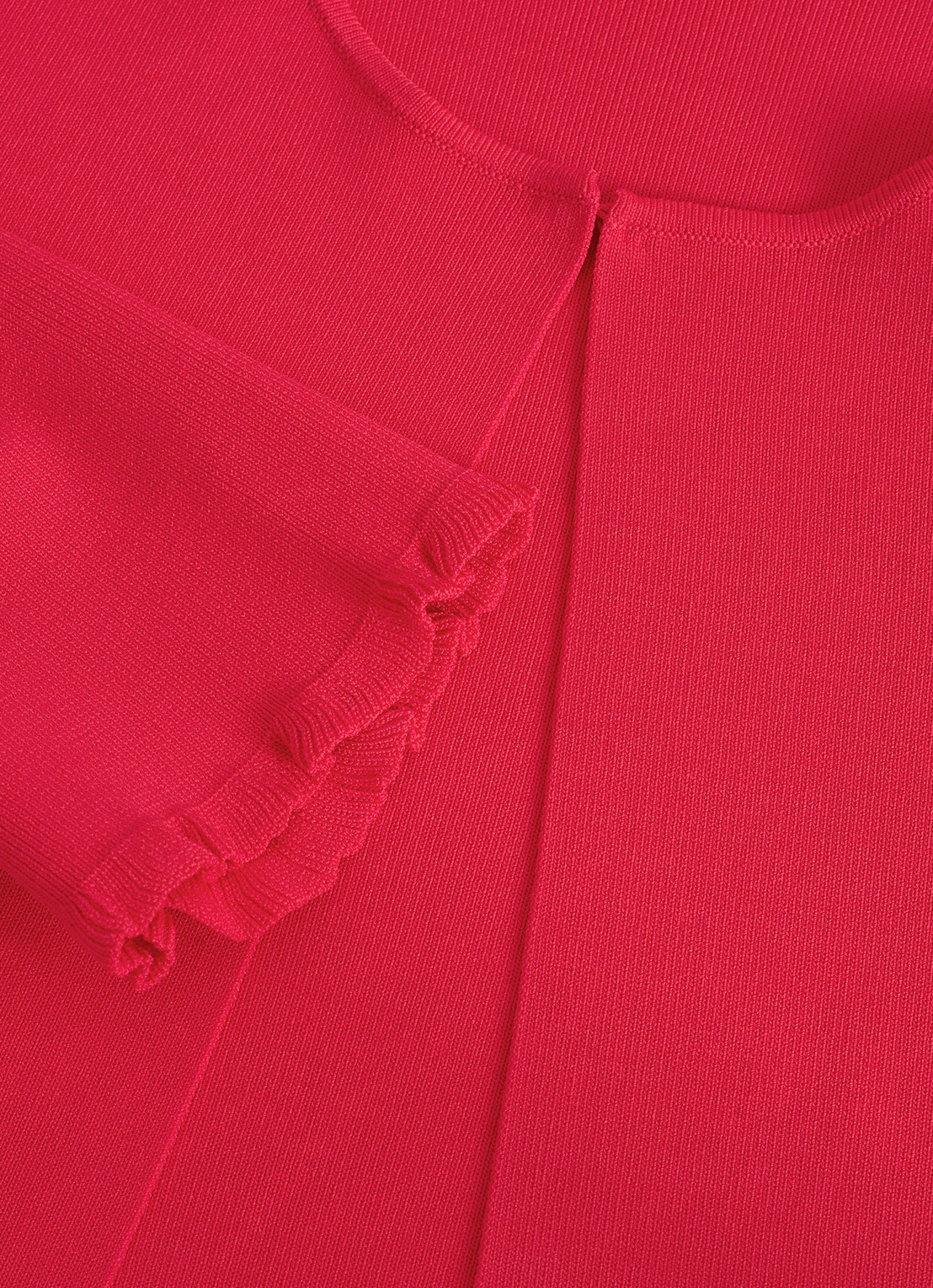 Phase Eight Mimi fijngebreide bolero  - detail 6 donkerroze