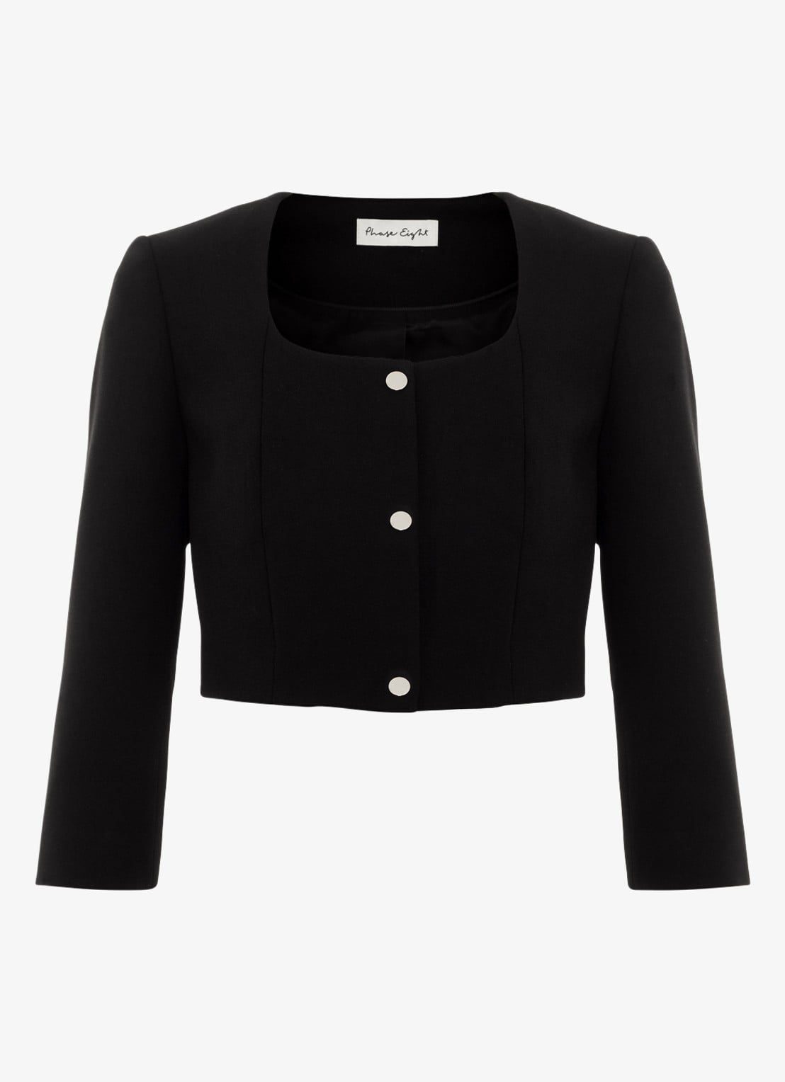 Phase Eight Miranda cropped Jack  - voorkant zwart