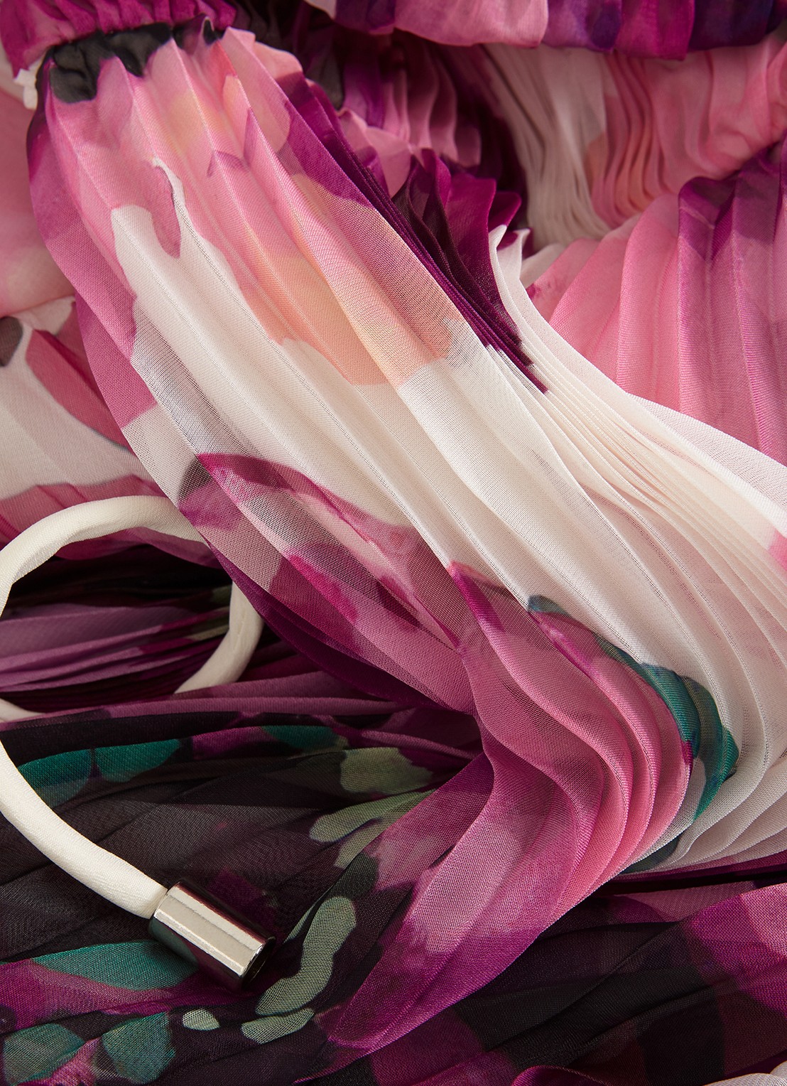 Phase Eight Natalia maxi jurk met bloemenprint - detail 5 roze