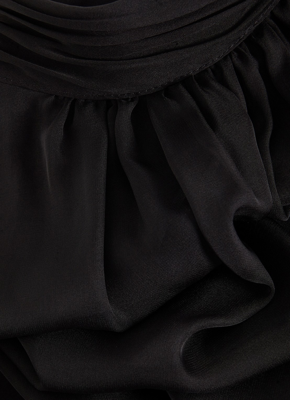 Phase Eight Nella mouwloze top met sjaalkraag - detail 6 zwart