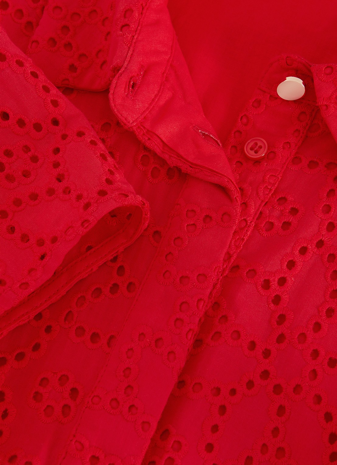 Phase Eight Nicky Shirt Dress - detail 6 rood