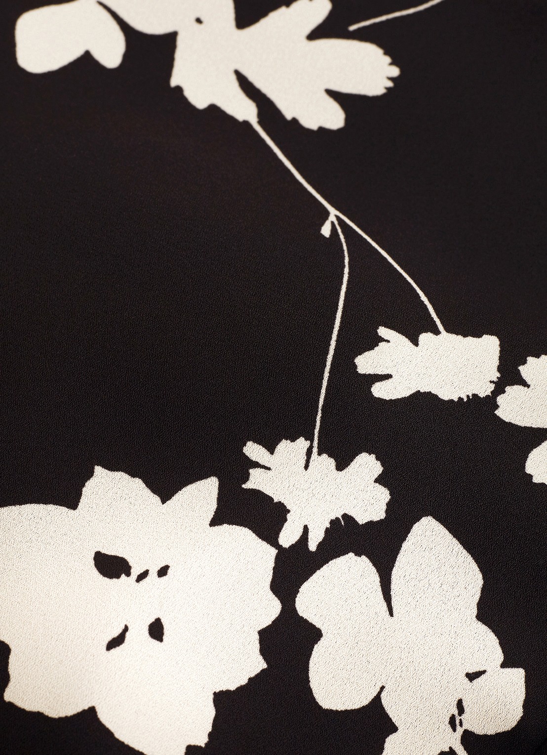 Phase Eight Petite Jolie straight fit jumpsuit met bloemenprint - detail 7 zwart