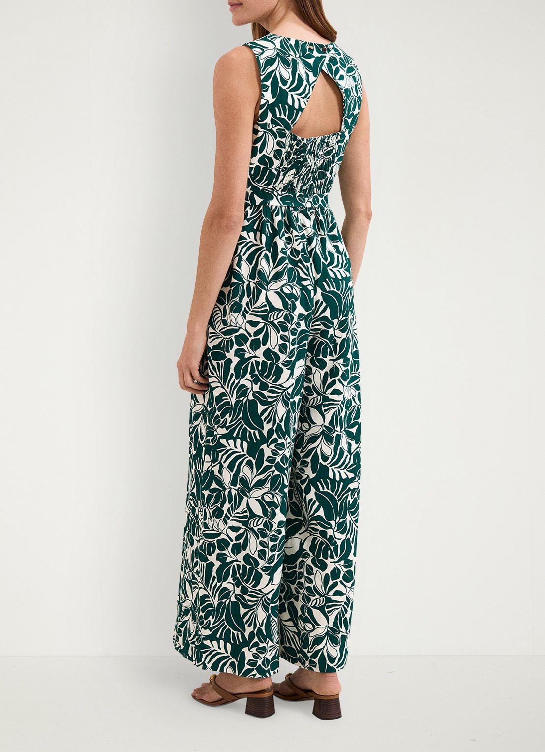 Phase Eight Petite Marta Jumpsuit - achterkant 3 groen