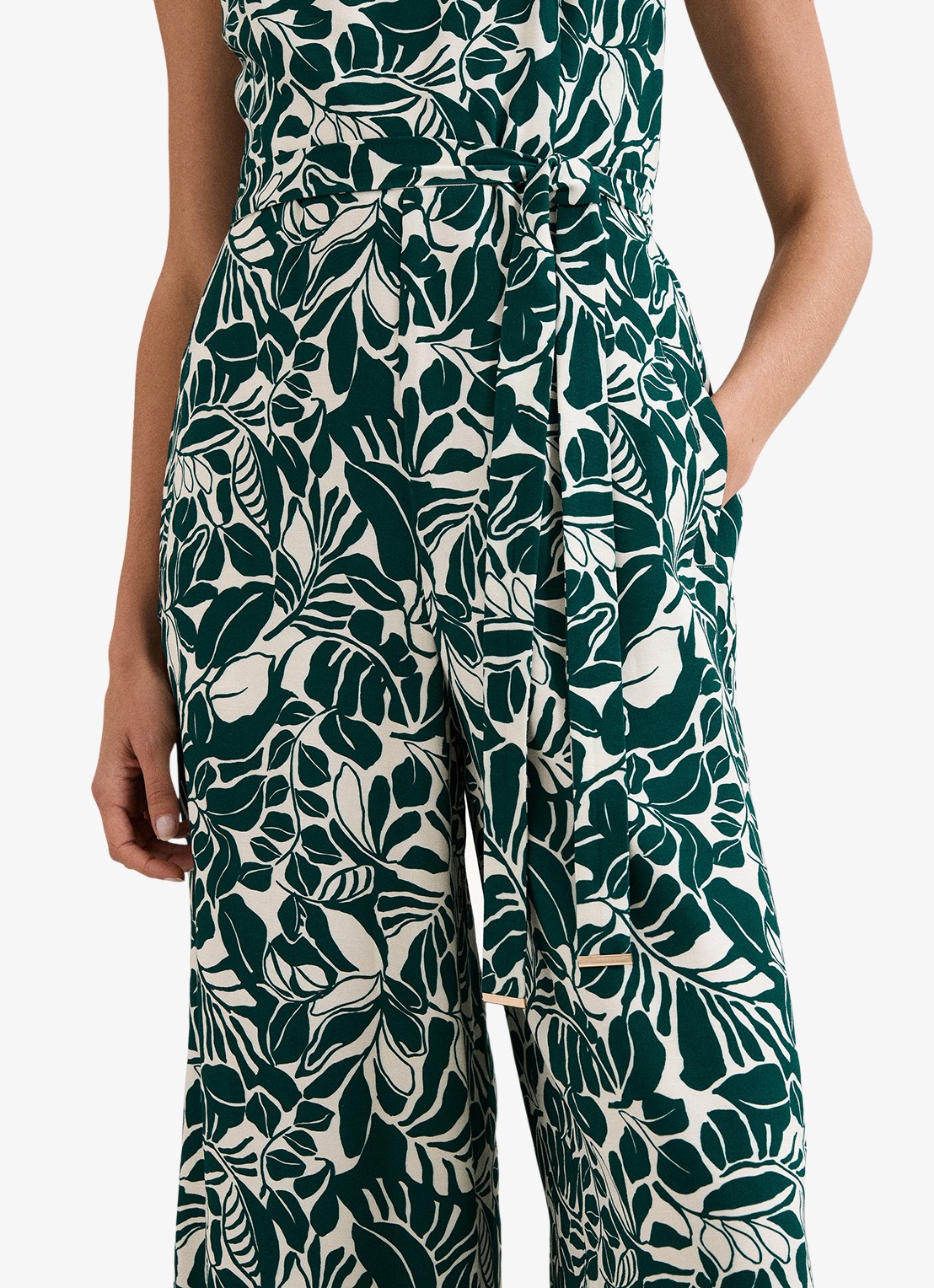 Phase Eight Petite Marta Jumpsuit - detail 7 groen