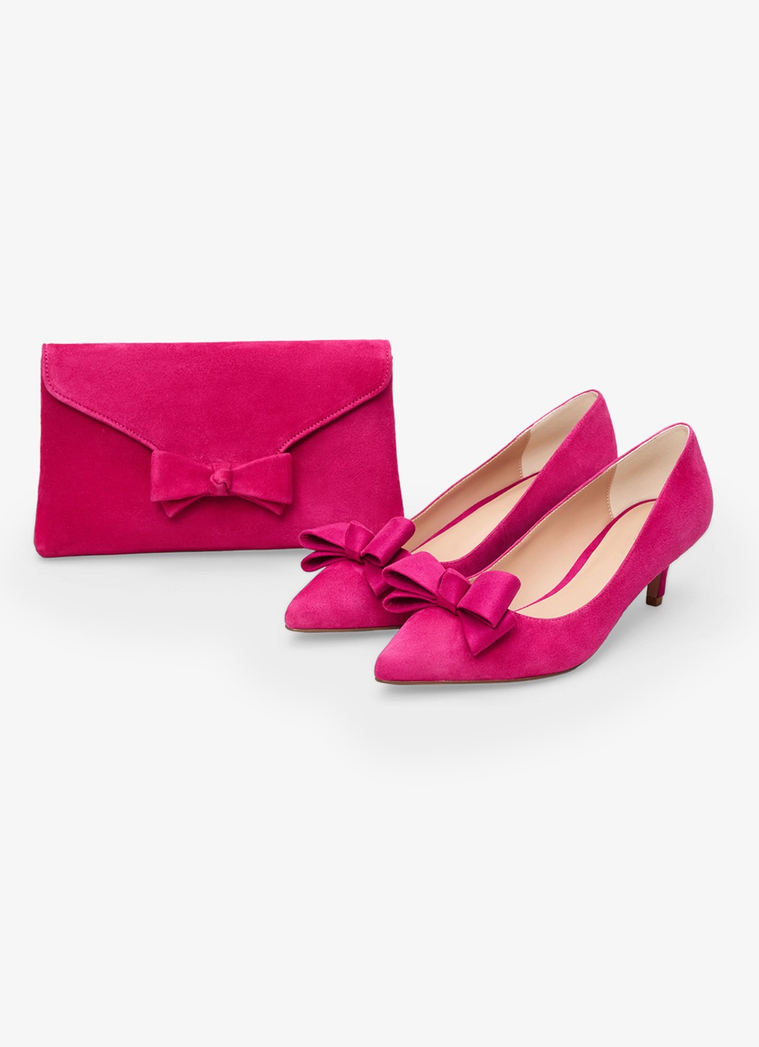 Phase Eight Pump met strikdetail - detail 3 roze