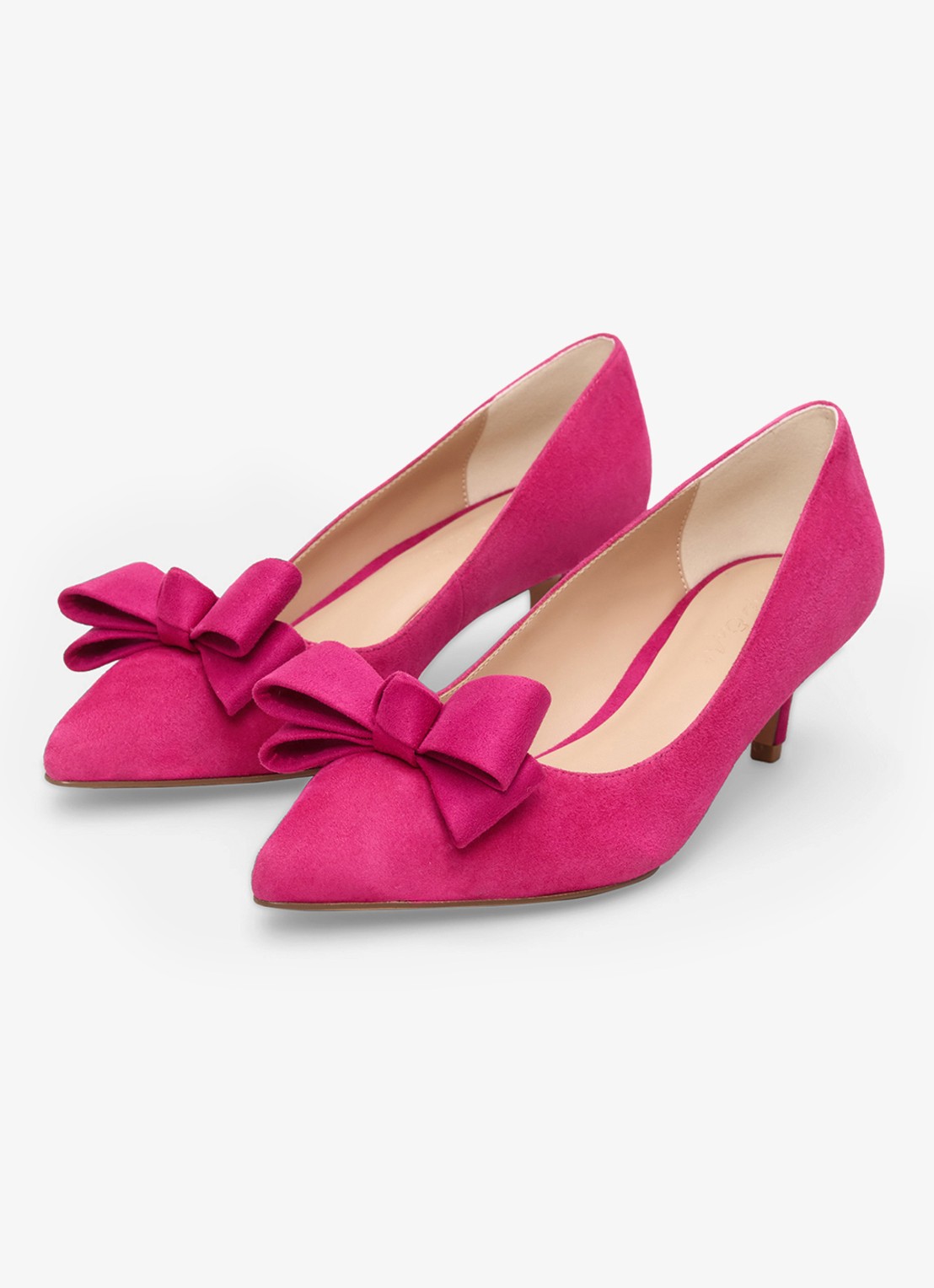Phase Eight Pump met strikdetail - voorkant 8 roze