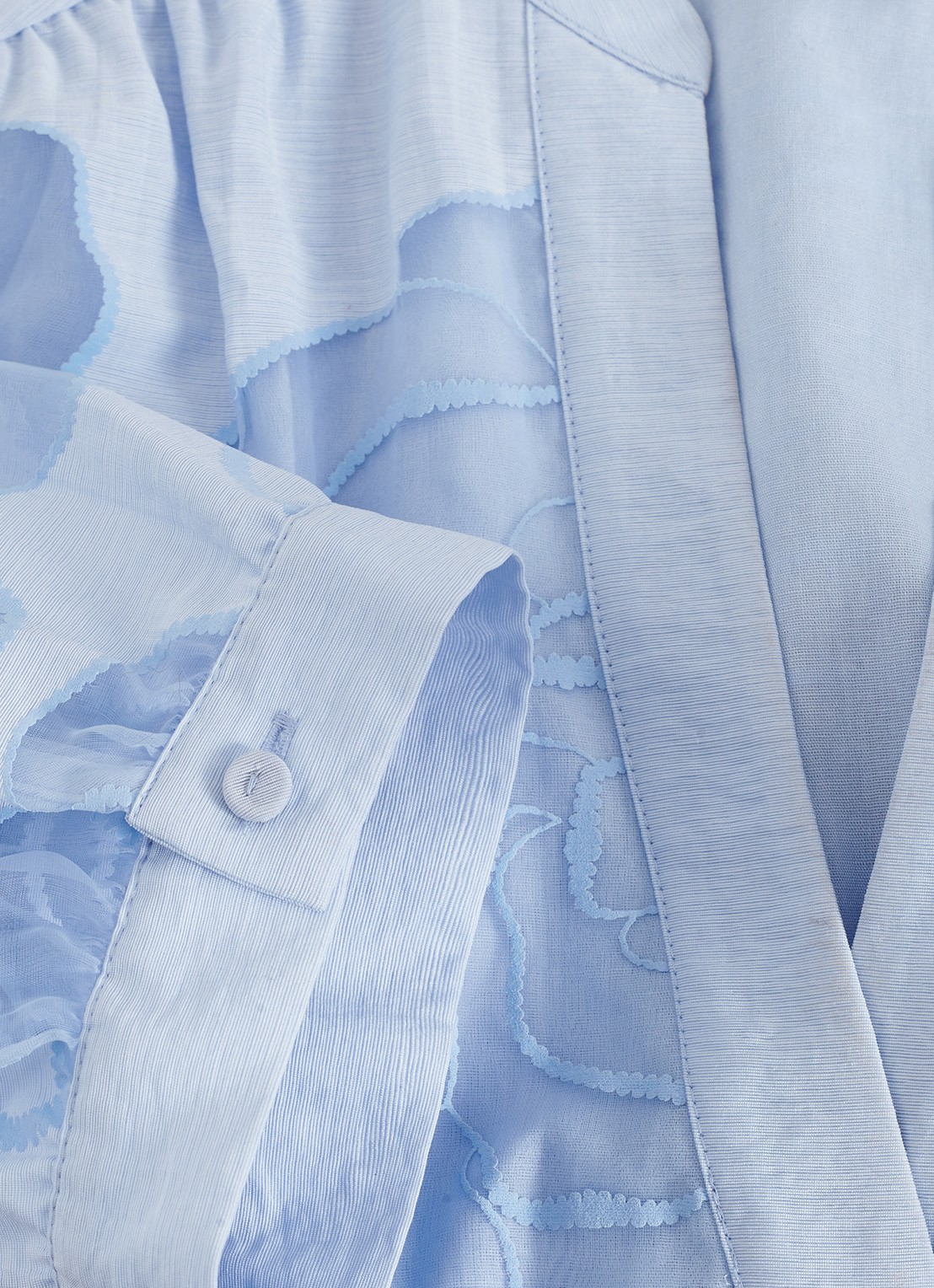 Phase Eight Queenie midi tuniekjurk met strikceintuur - detail 7 blue