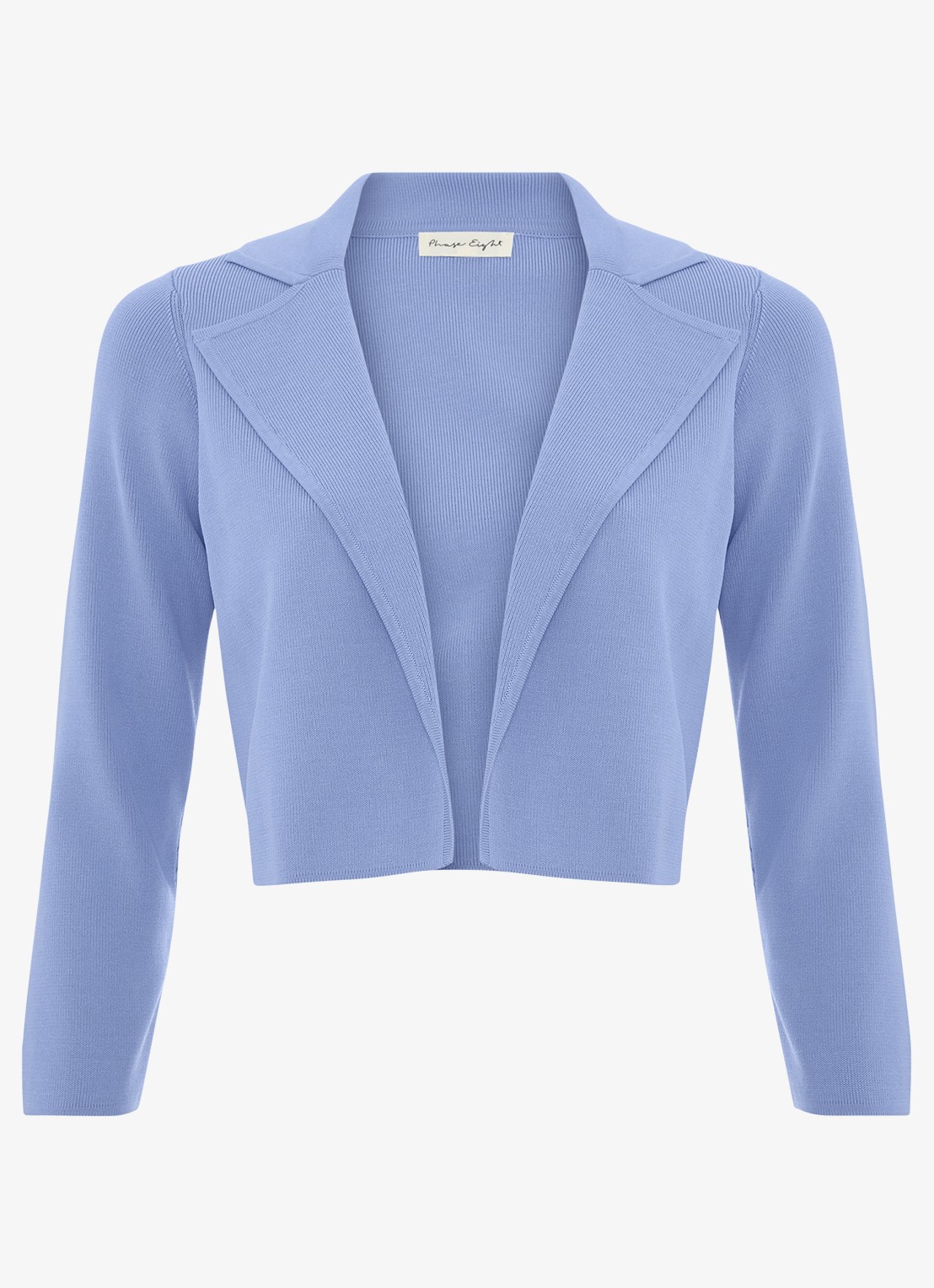 Phase Eight Rihanna openvallend vest - voorkant donkerblauw
