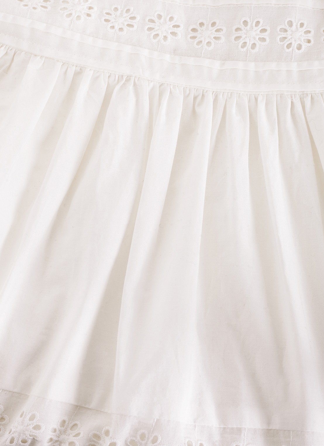 Phase Eight Rosa midi jurk met opengewerkt dessin - detail 7 white