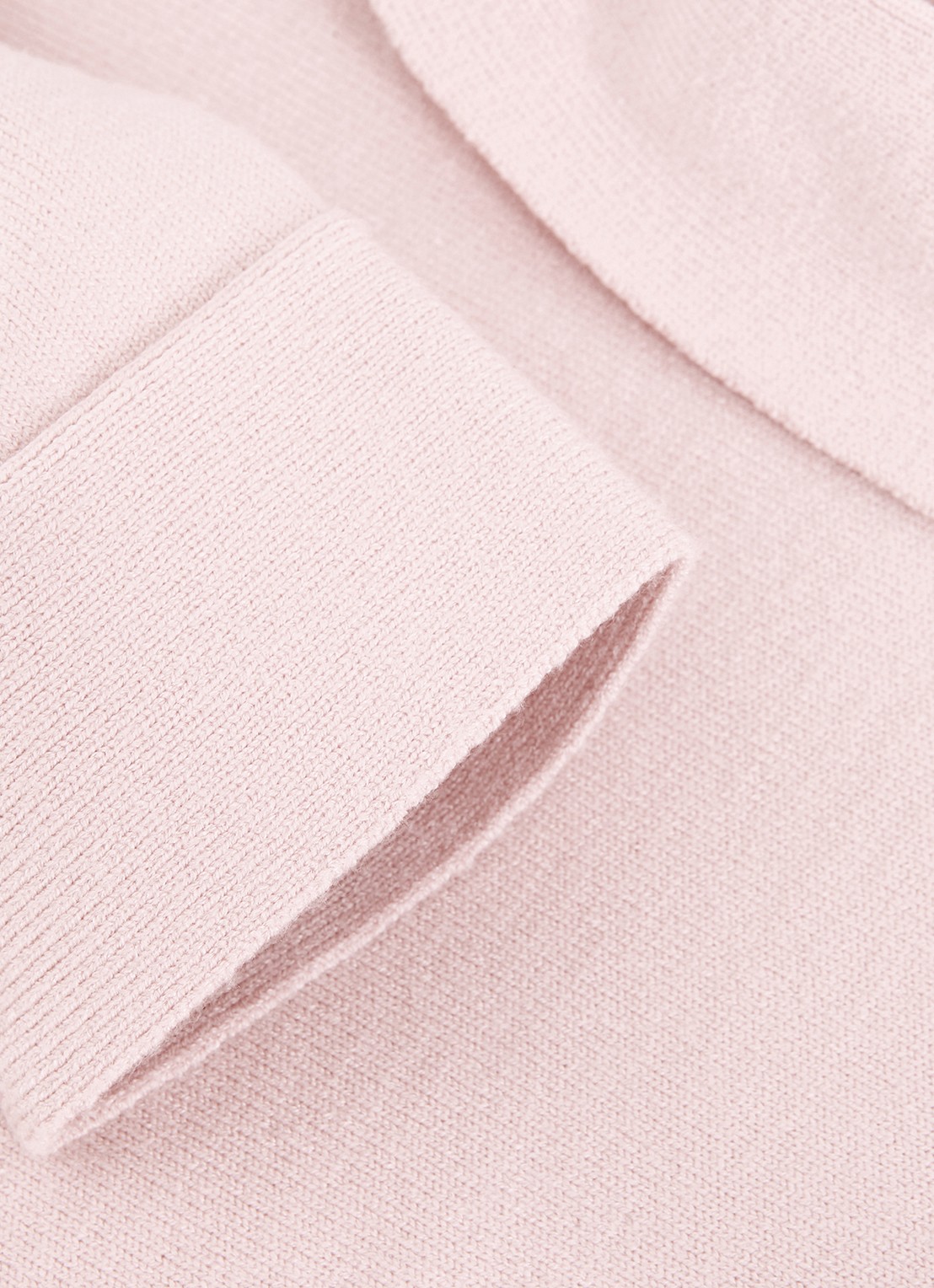 Phase Eight Salima fijngebreide trui met driekwart mouw - detail 8 roze