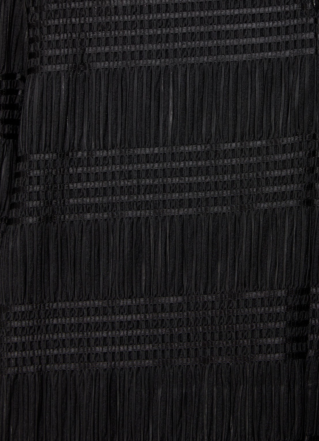 Phase Eight Samiha top met structuur en pofmouw - detail 2 zwart
