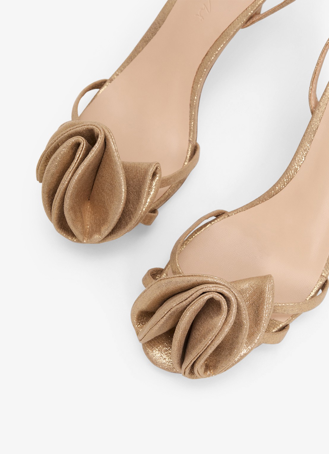 Phase Eight Sandalette met glitter - detail 5 goud