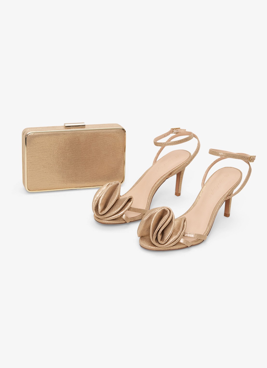 Phase Eight Sandalette met glitter - detail 6 goud