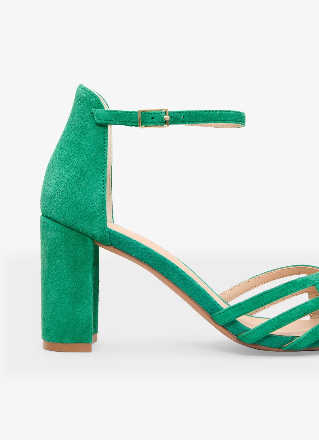 Phase Eight Sandalette van suède - detail 2 groen