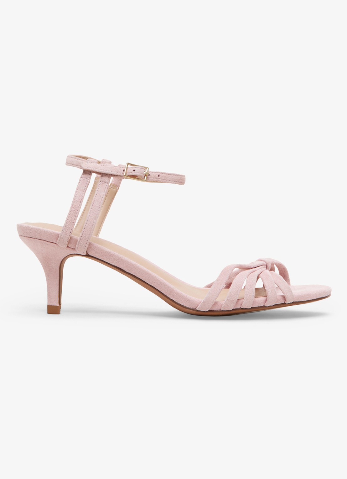 Phase Eight Sandalette van suède - detail 3 roze
