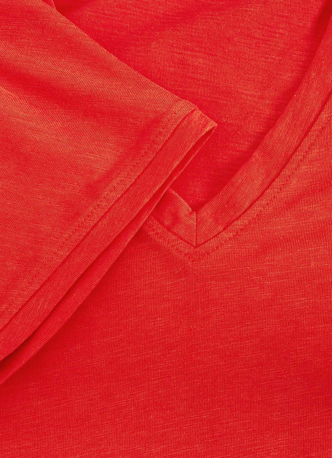Phase Eight Saphiya t-shirt van katoen - detail 6 koraal