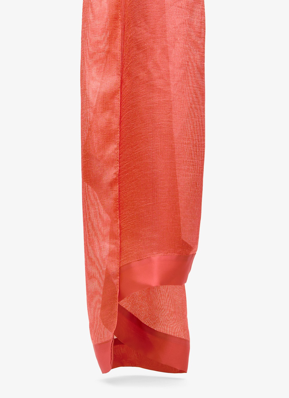 Phase Eight Sjaal 200 x 95 cm - detail 3 oranje