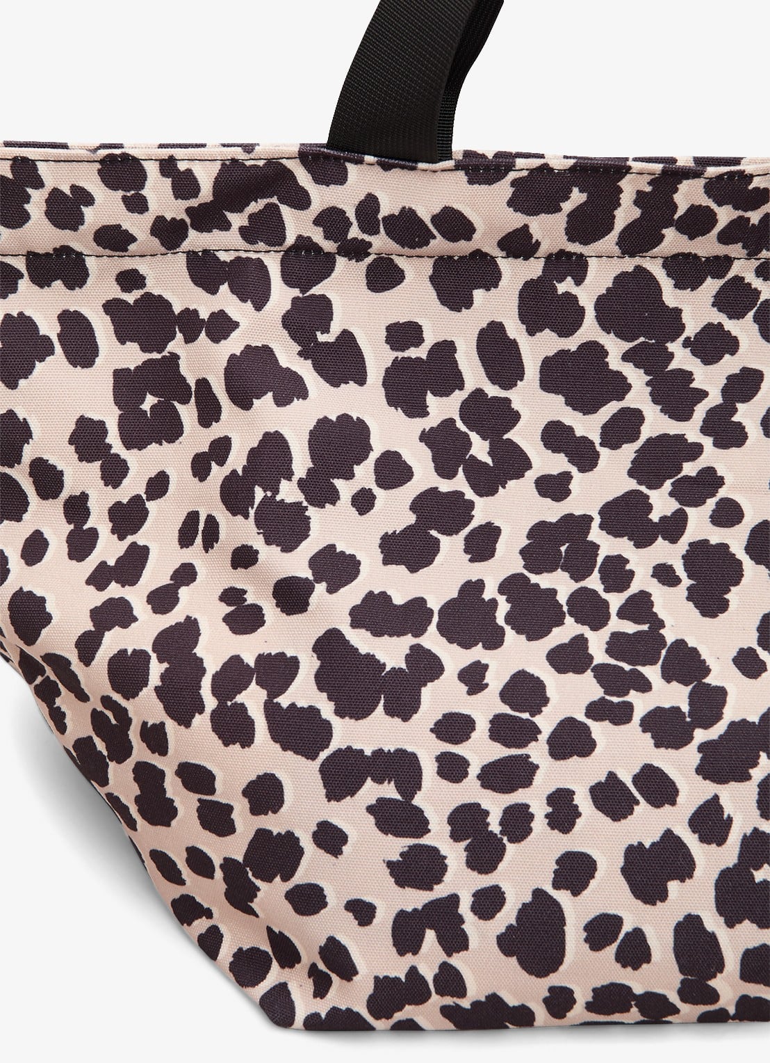 Phase Eight Strandtas met panterprint  - detail 4 bruin