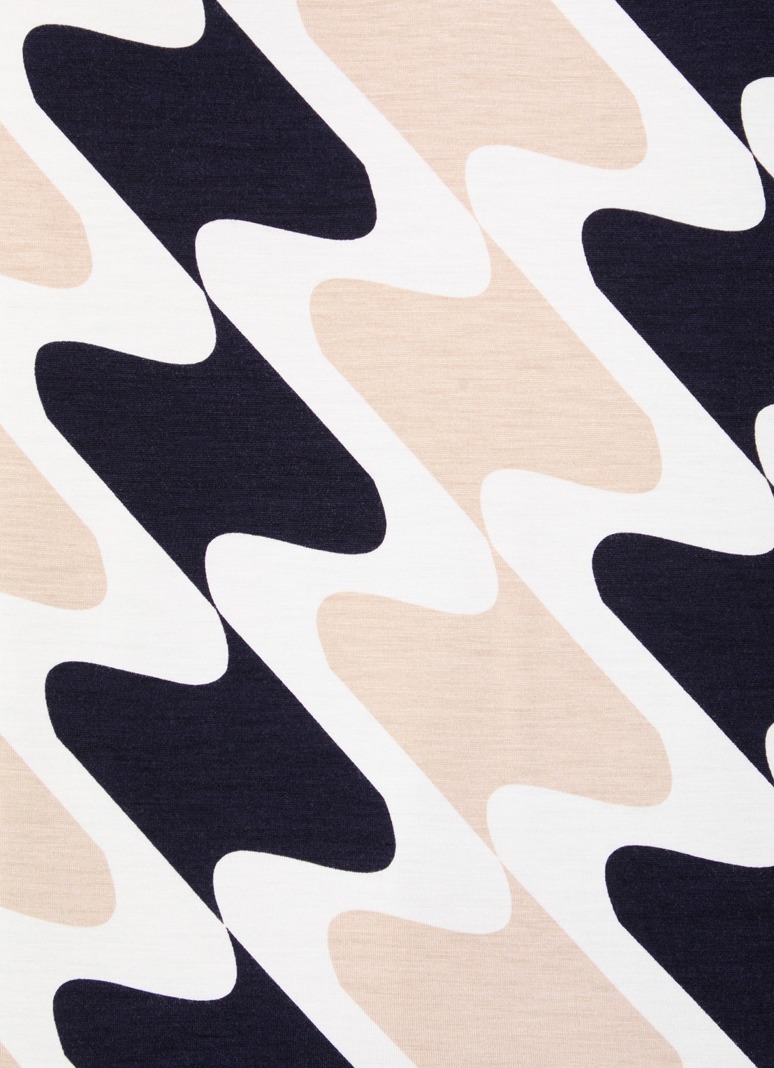 Phase Eight Suki top van jersey met print - detail 5 beige