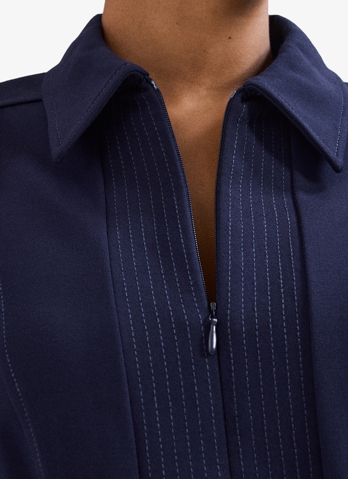Phase Eight Tabitha wide leg jumpsuit met strikceintuur - detail 5 blauw
