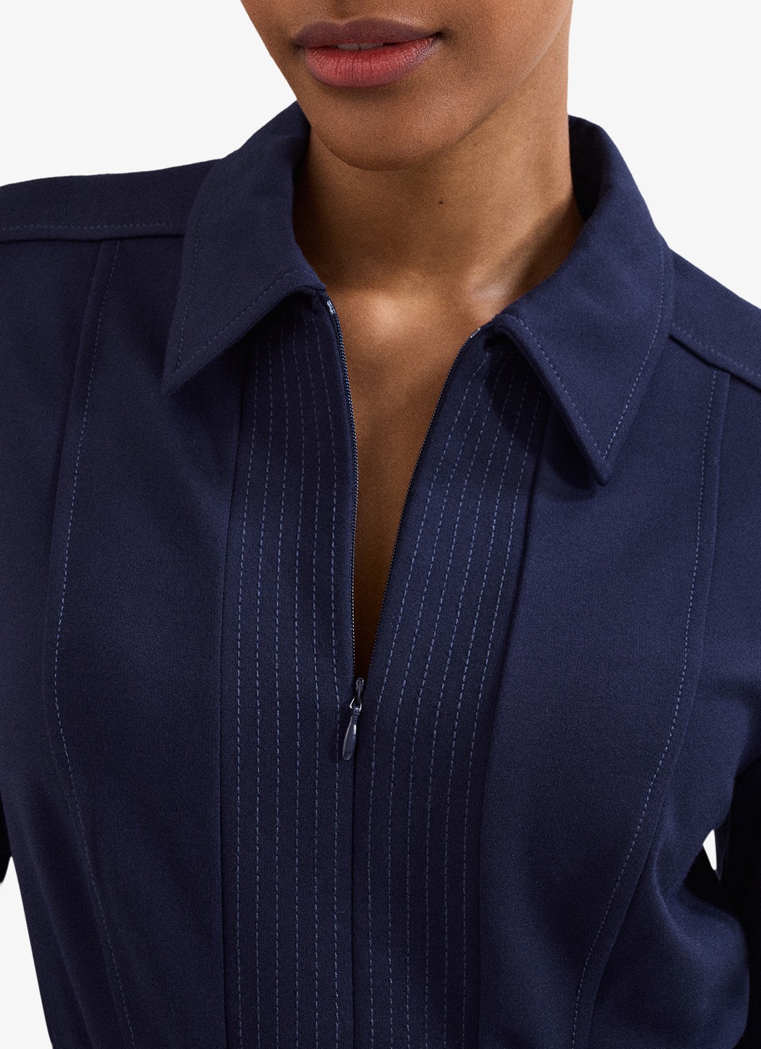 Phase Eight Tabitha wide leg jumpsuit met strikceintuur - detail 8 blauw