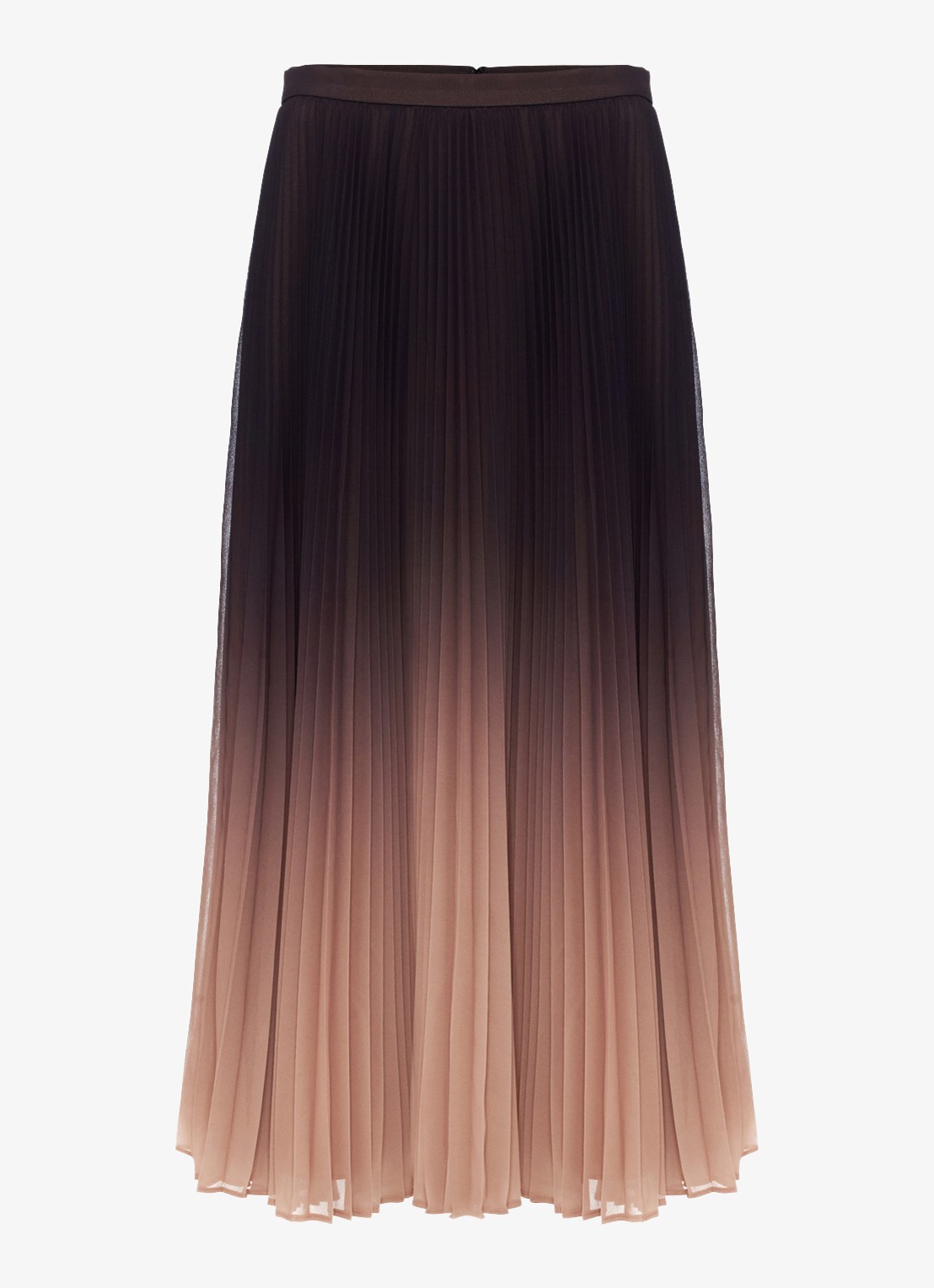 Phase Eight Tallulah midi rok met ombré-effect - voorkant 5 multicolor