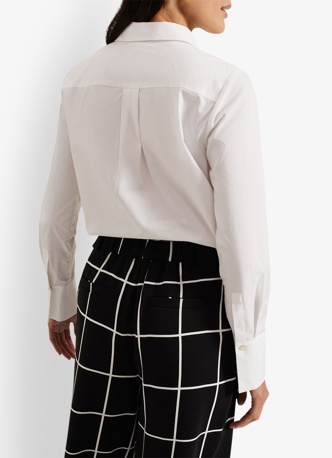Phase Eight The White Shirt blouse - achterkant 8 wit