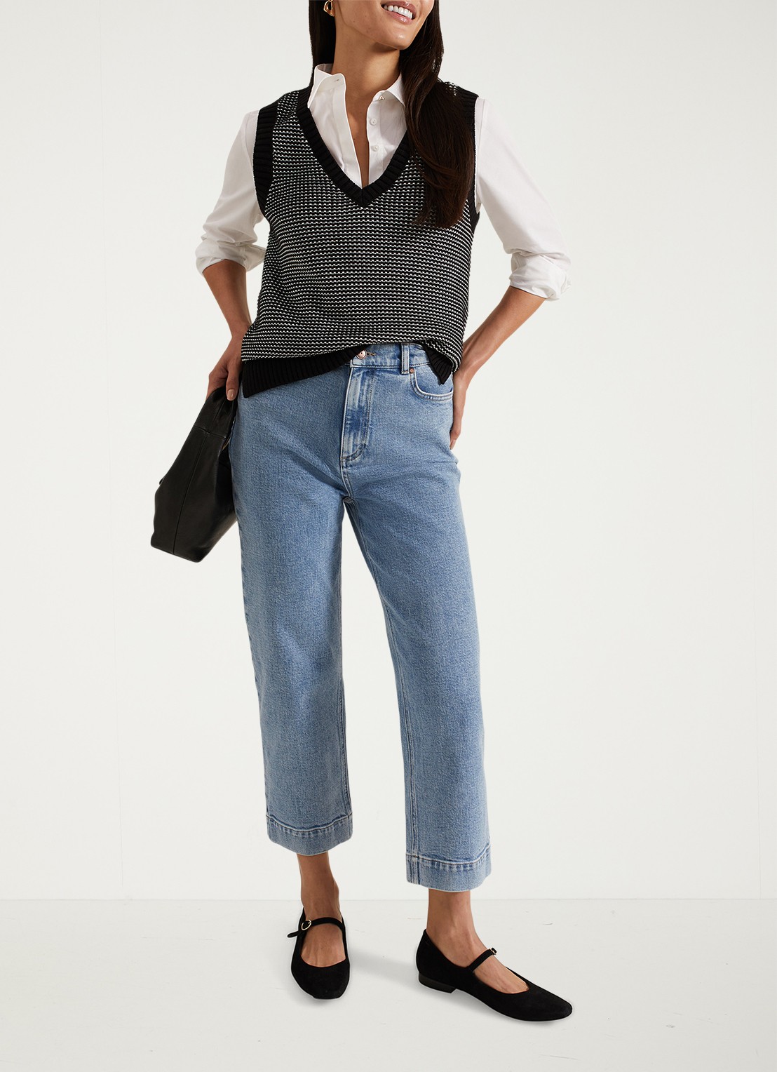 Phase Eight The White Shirt blouse - detail 7 wit