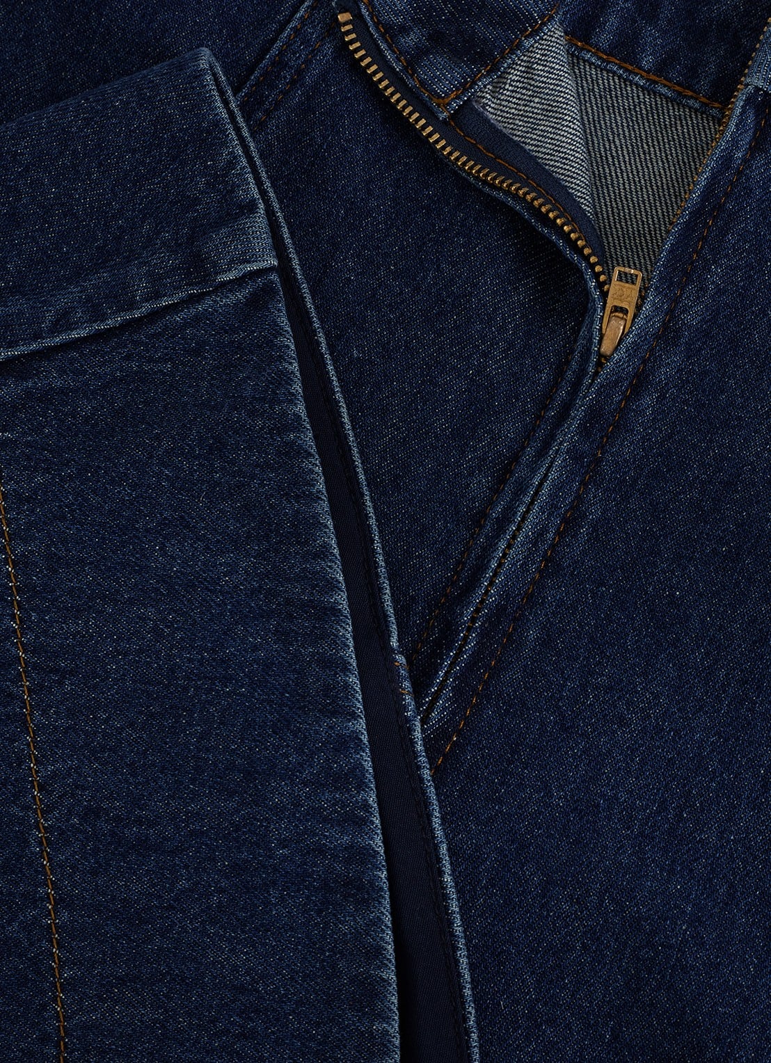 Phase Eight Thea midi rok van denim - detail 4 denim