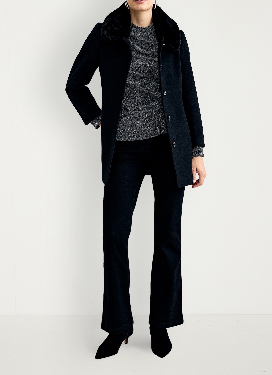 Phase Eight Top met strass - detail 7 zilver