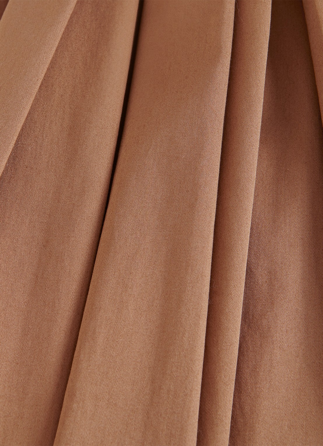 Phase Eight Trinity midi rok met plooien - detail 3 camel