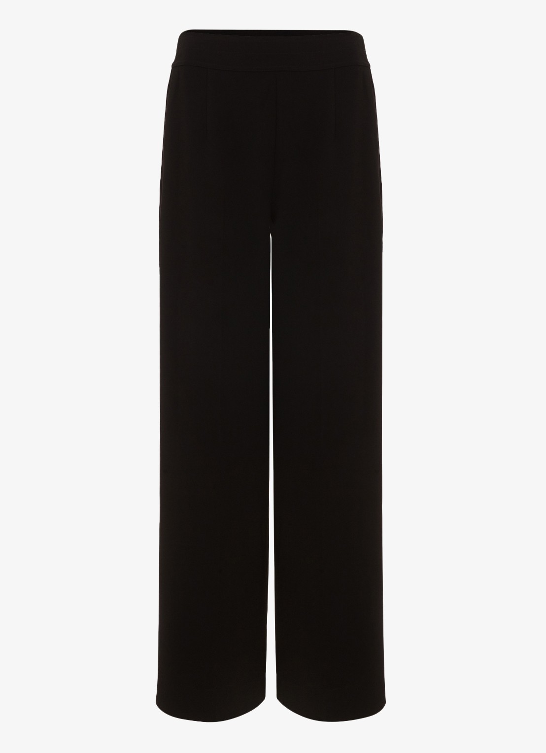 Phase Eight Vari high waist loose fit pantalon met steekzakken - voorkant 2 zwart