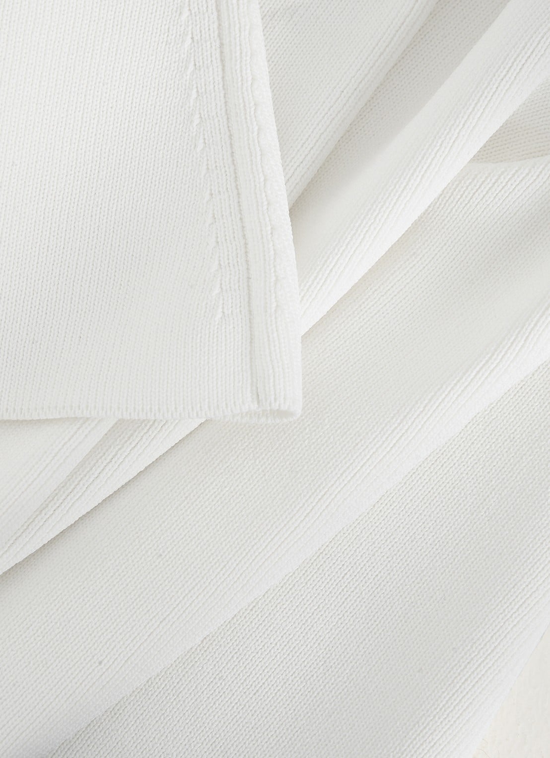 Phase Eight Yasmin bolero met ribstructuur - detail 6 wit