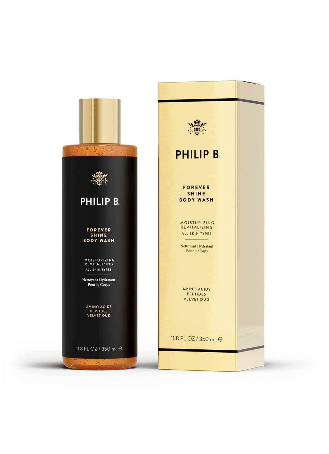 Philip B Forever Shine Body Wash - douchegel - voorkant 2 undefined