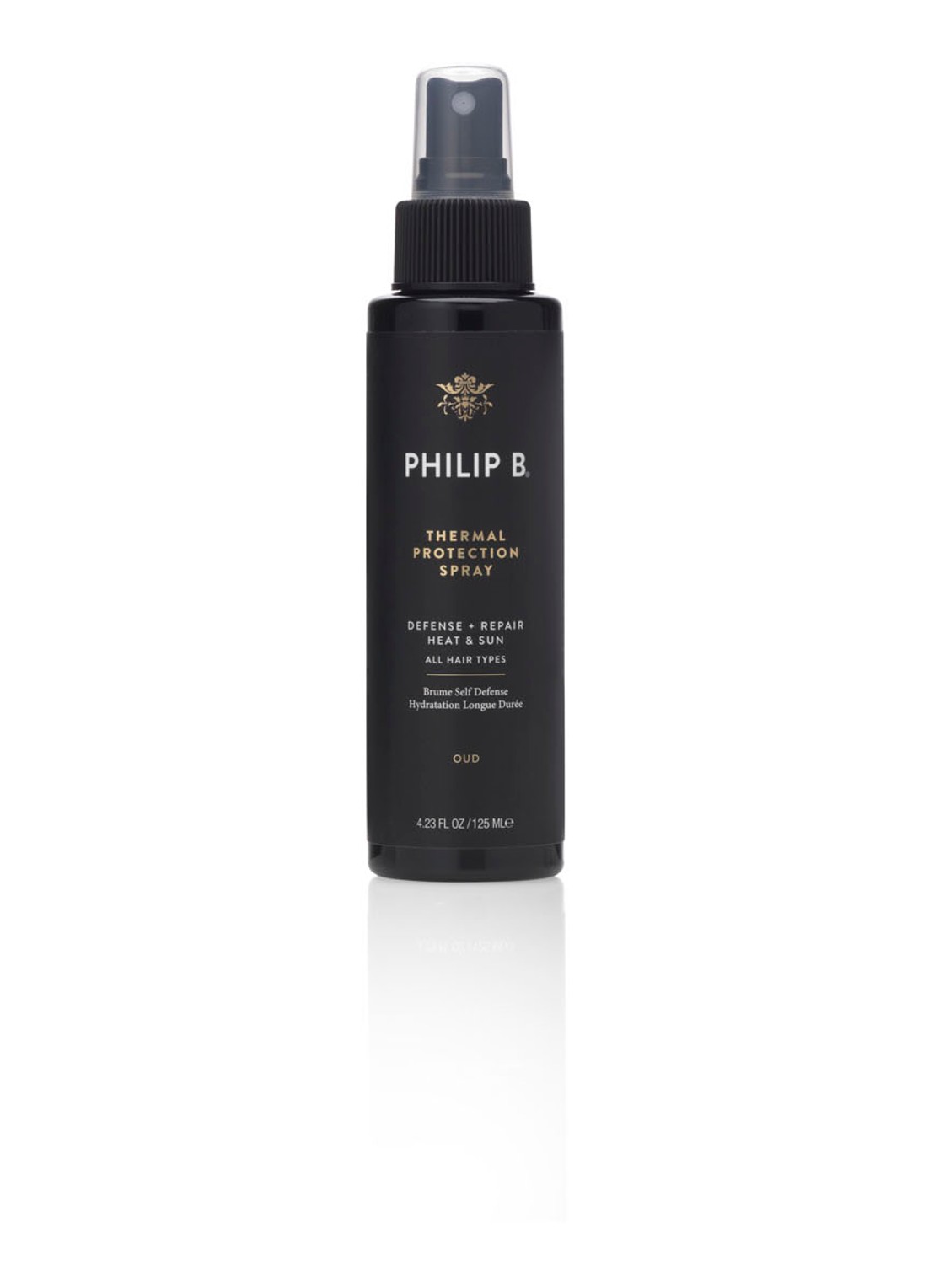 Philip B Oud Royal Thermal Protection Spray - haarparfum met hittebescherming - voorkant undefined