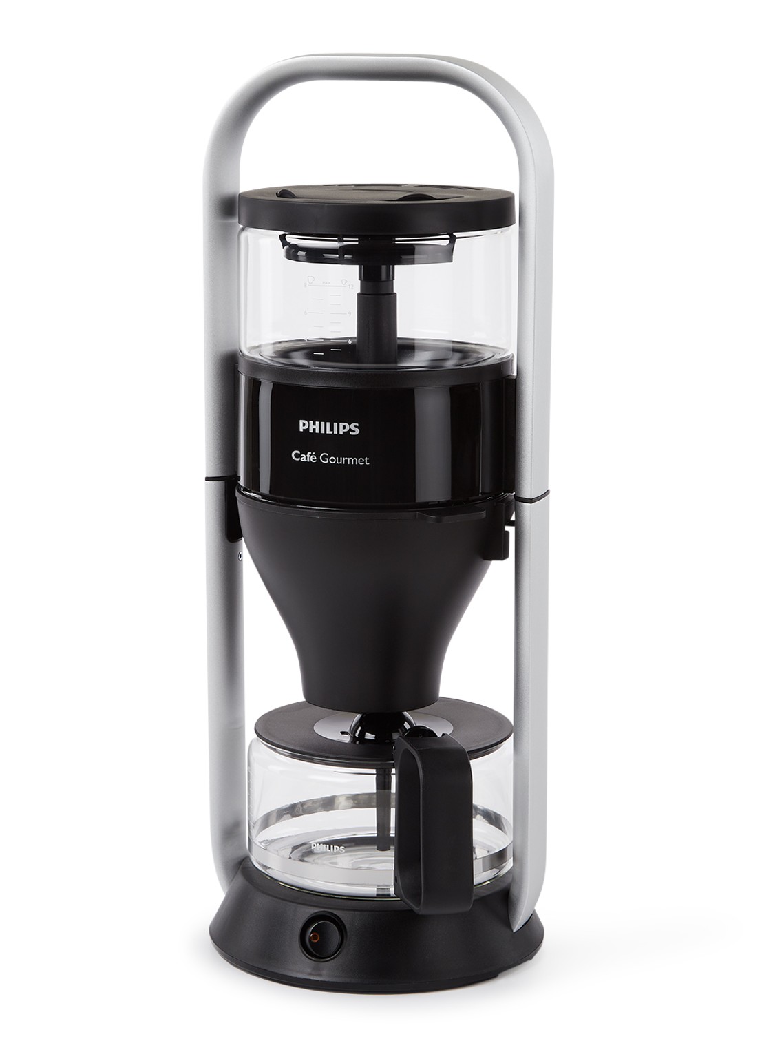 Philips Café Gourmet koffiezetapparaat HD5408/20 - voorkant zwart