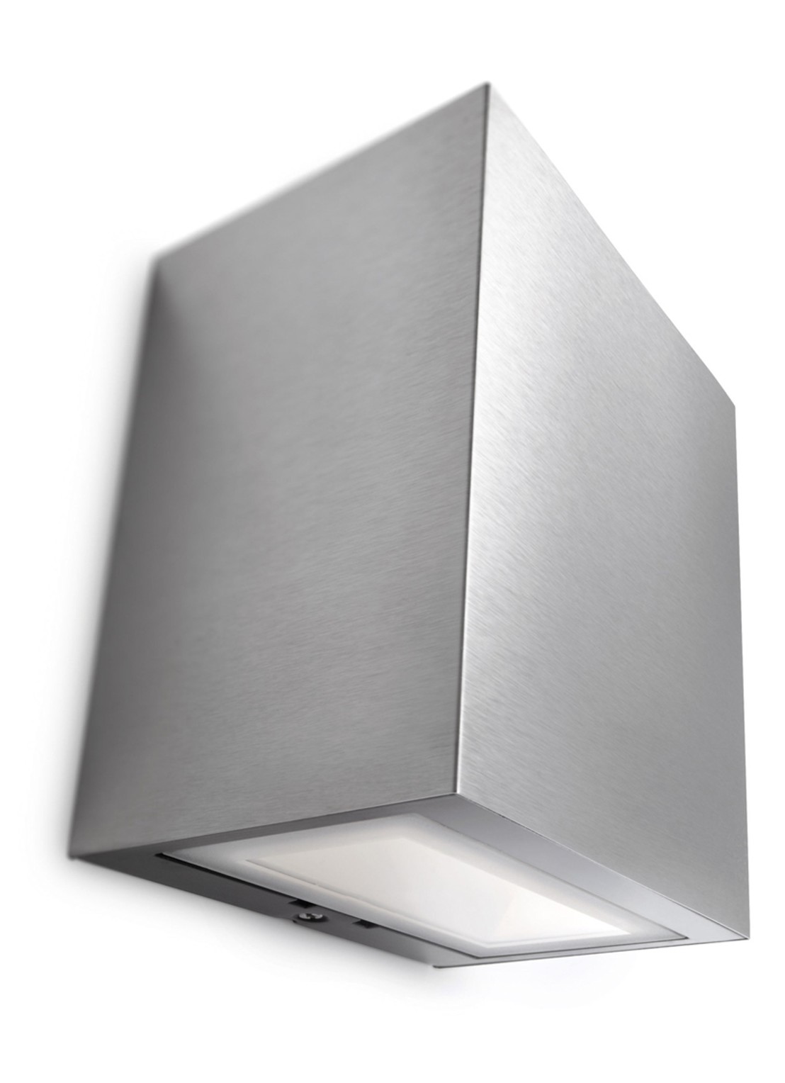 Philips Flagstone wandlamp roestvrijstaal - detail 3 metaal
