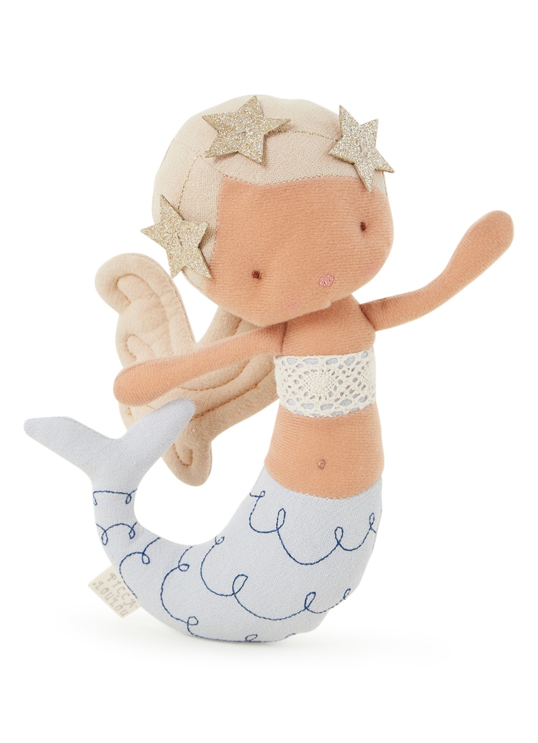 Picca Loulou Pearl Zeemeermin knuffel  - voorkant 2 multicolor