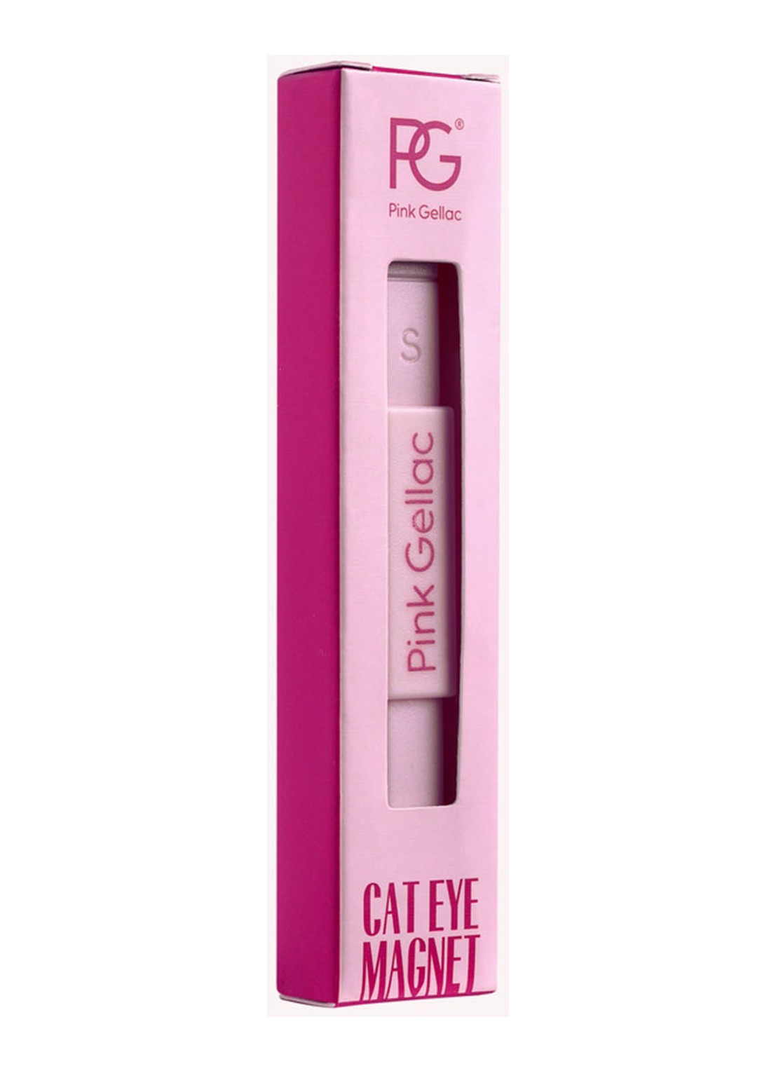 Pink Gellac 2-zijdig Cat Eye Effect Magneet - nailart magneet - voorkant 3 undefined