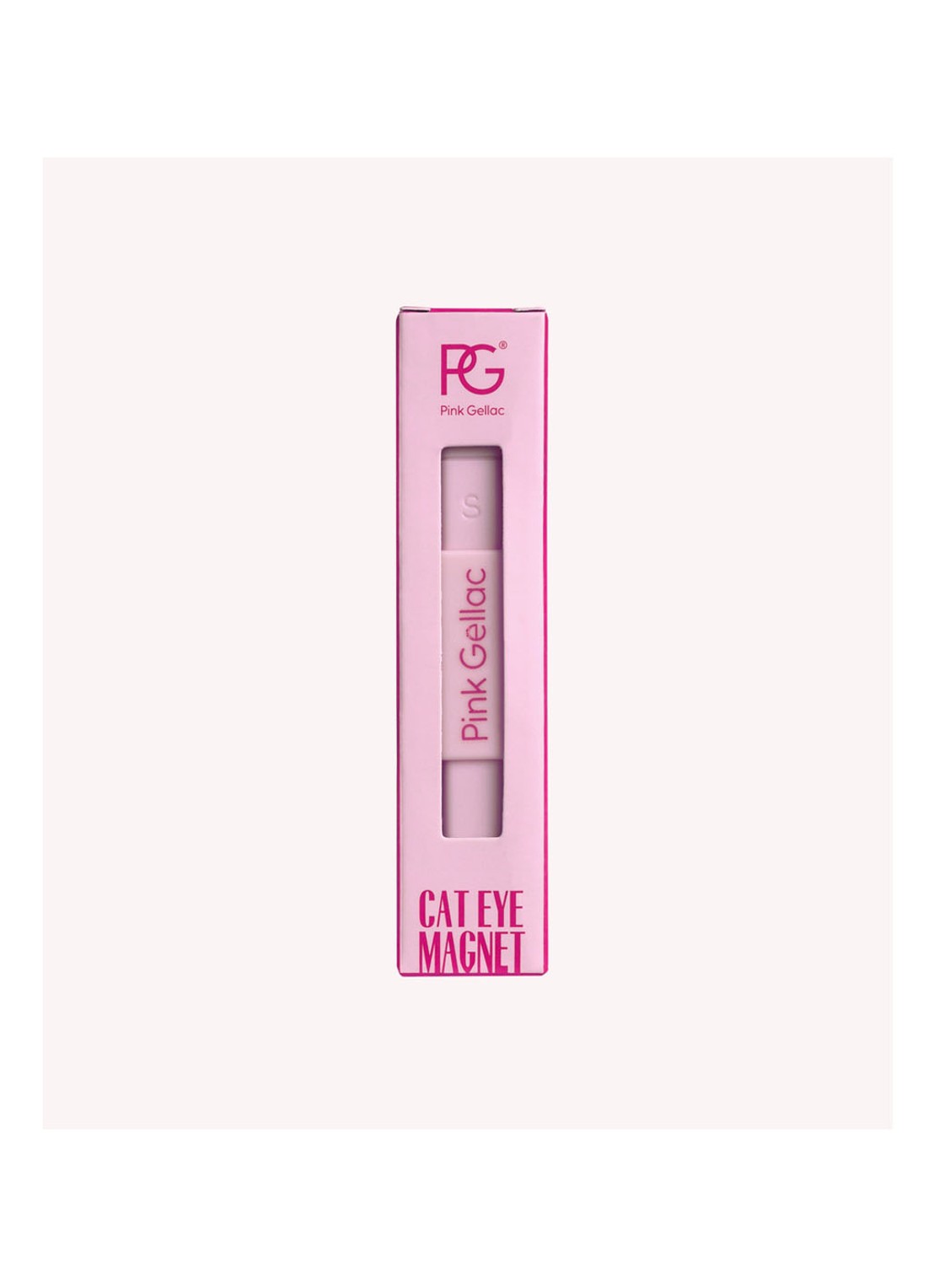 Pink Gellac 2-zijdig Cat Eye Effect Magneet - nailart magneet - voorkant 4 undefined