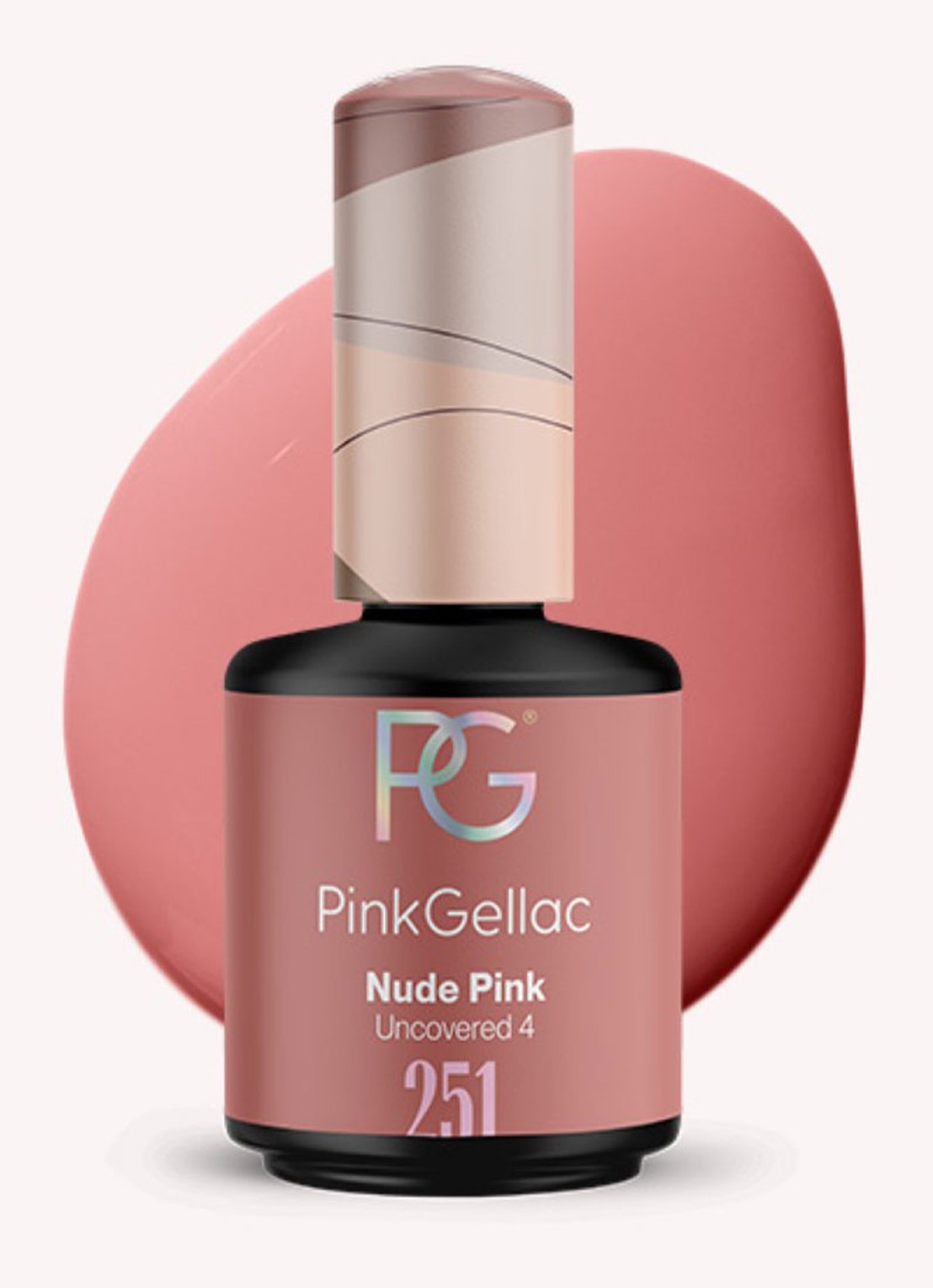 Pink Gellac Compact Set Peel Off Natural - gel nagellakset - detail 2 undefined